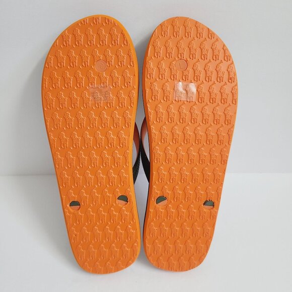 NEW Polo Ralph Lauren Whitlebury II Tiger Camo Flip Flop Sandals Size 13 Green main image 6